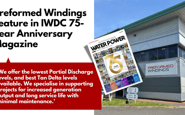 Preformed Windings included in IWDC 75-year anniversary magazine!