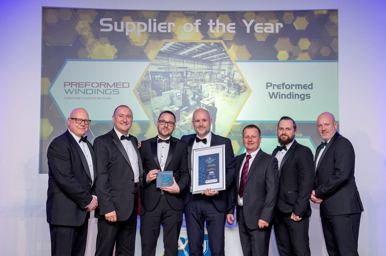 Preformed Windings awarded ‘Supplier of the Year’ award