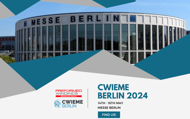 Preformed Windings are going to Berlin!