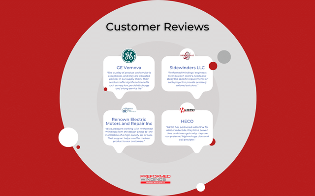 Hear from Preformed Windings’ customers