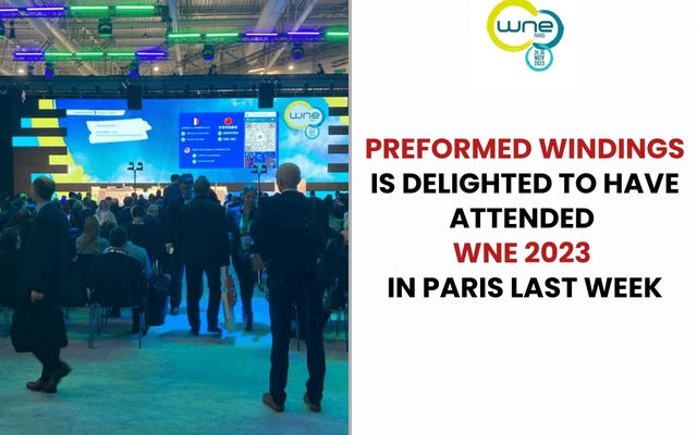 Preformed Windings in Paris at World Nuclear Exhibition 2023