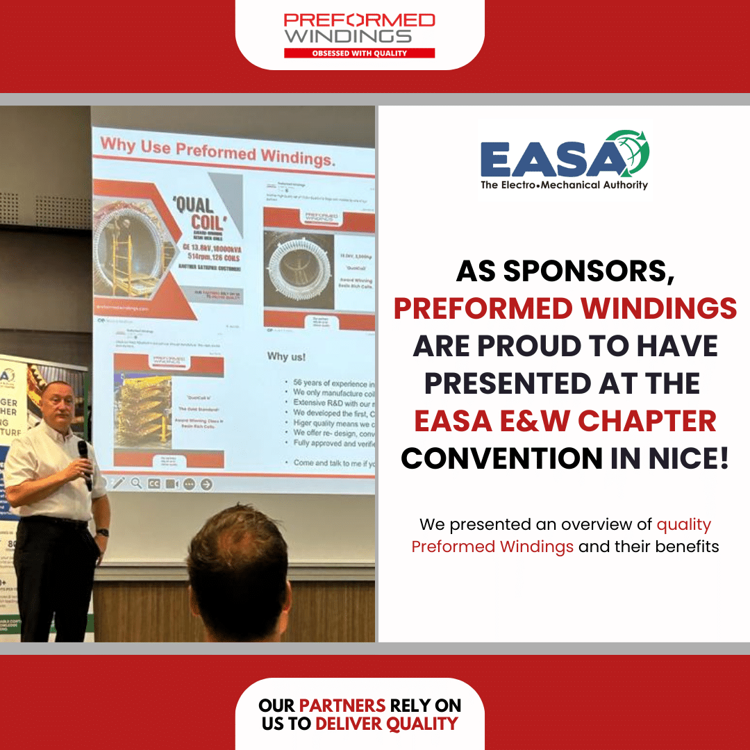 Preformed Windings give presentation at the EASA Convention, 2023