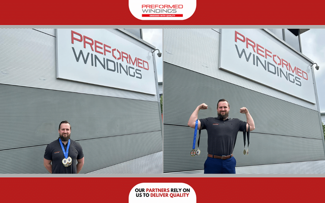 Preformed Windings have a British Champion!