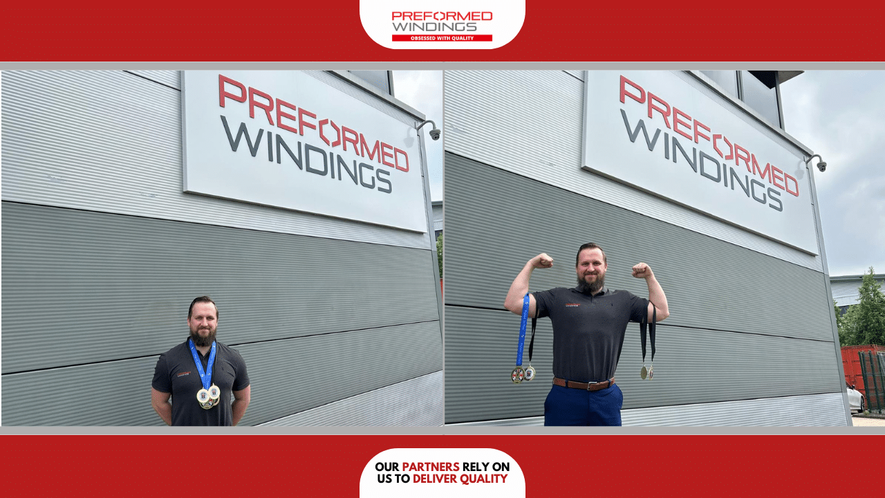 Preformed Windings have a British Champion!