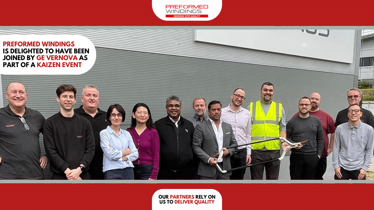 Preformed Windings welcome GE Vernova to our facility for Kaizen Event