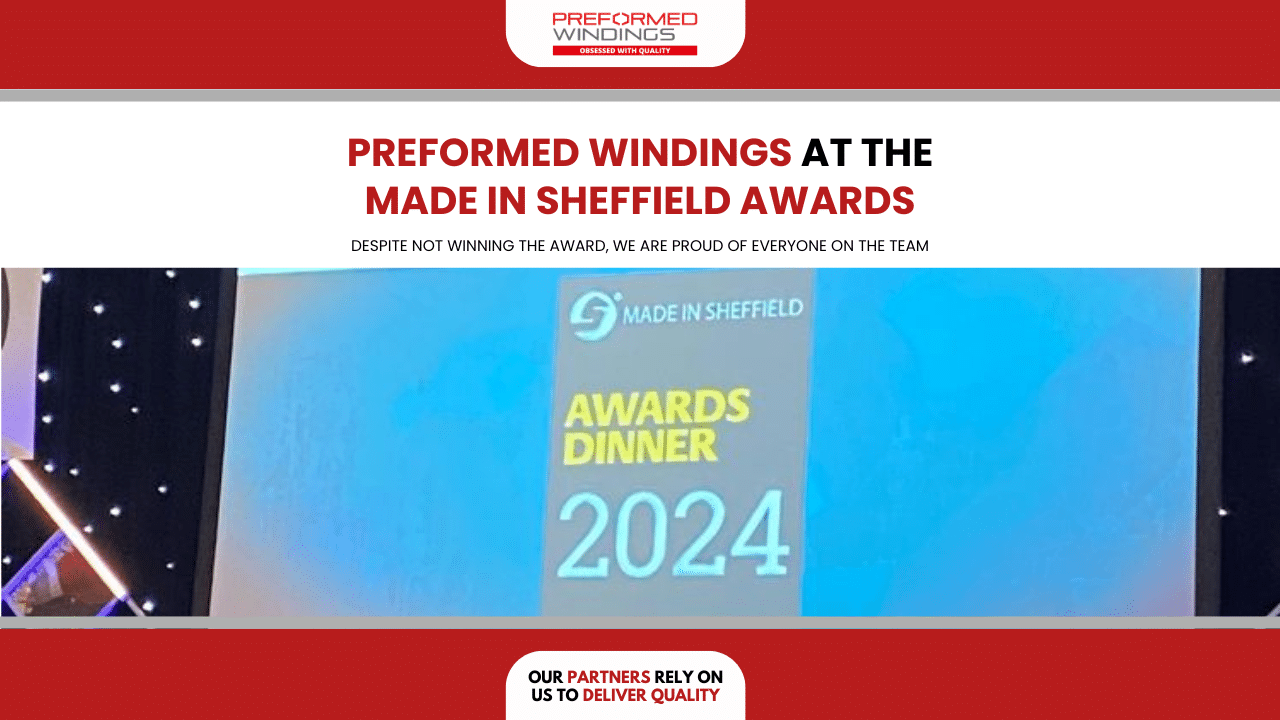 Preformed Windings had a great evening at the Made in Sheffield Awards