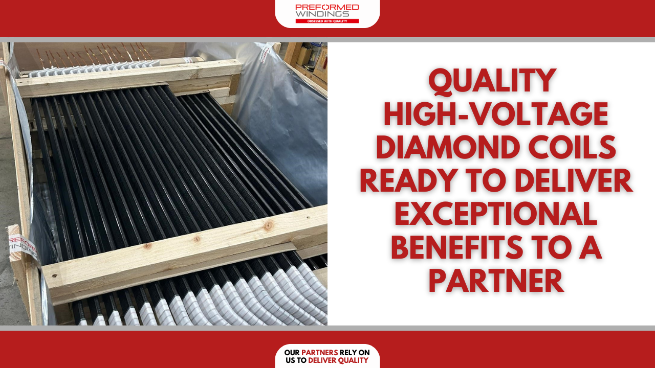 Quality High-Voltage Diamond Coils Ready to be Received by a Valued Partner