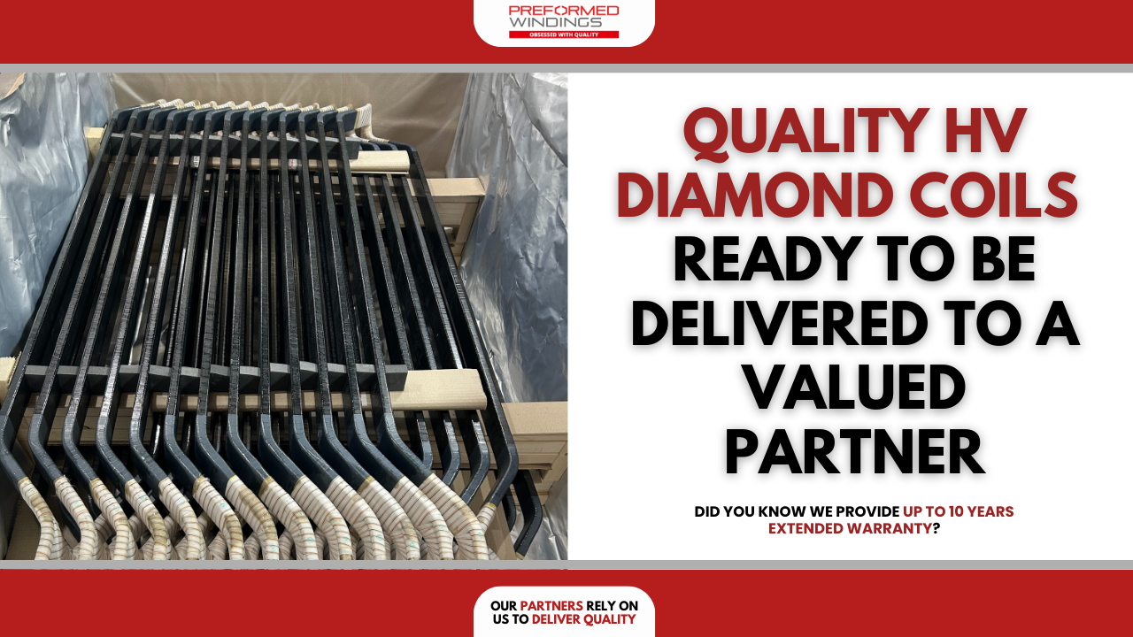 More Quality High-Voltage Diamond Coils Ready to be Delivered to a Valued Partner
