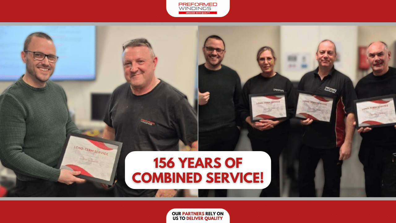 Celebrating our long-term service employees – 156 years combined service!
