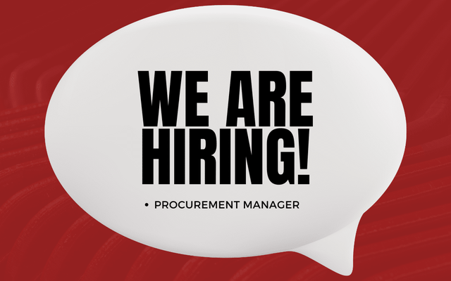 We are hiring a Procurement Manager in Rotherham, South Yorkshire, UK.