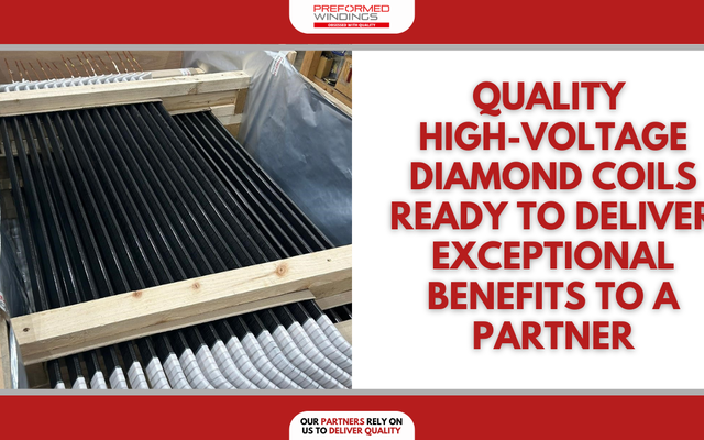 Quality High-Voltage Diamond Coils Ready to be Received by a Valued Partner