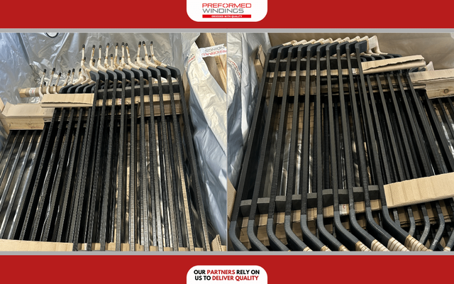 Superb high-voltage diamond coils manufactured and packed