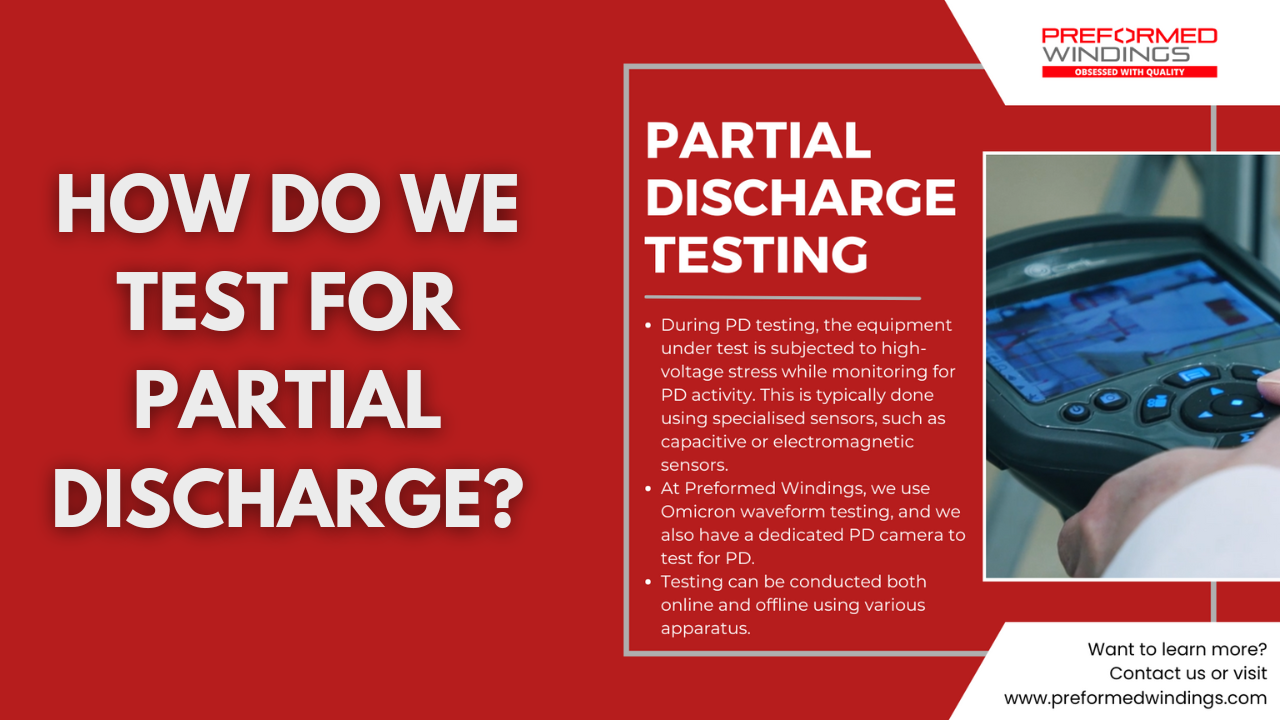 How do we test for Partial Discharge?