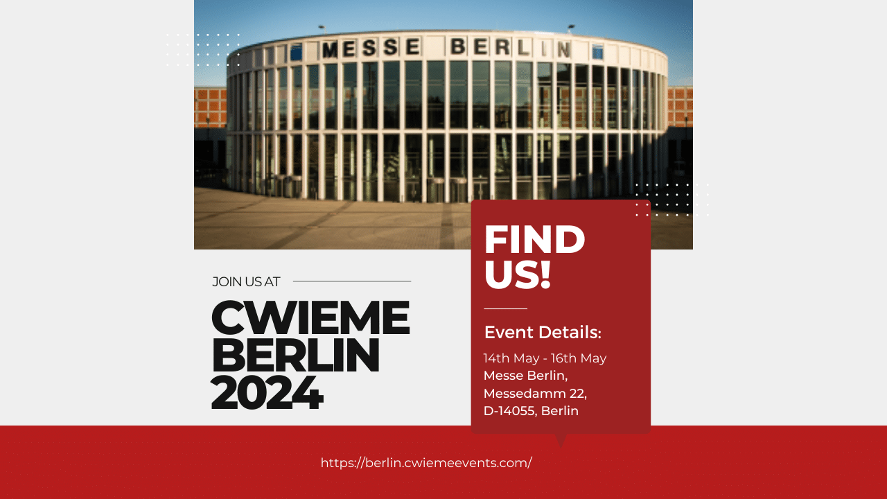 CWIEME Berlin 2024 is next week!