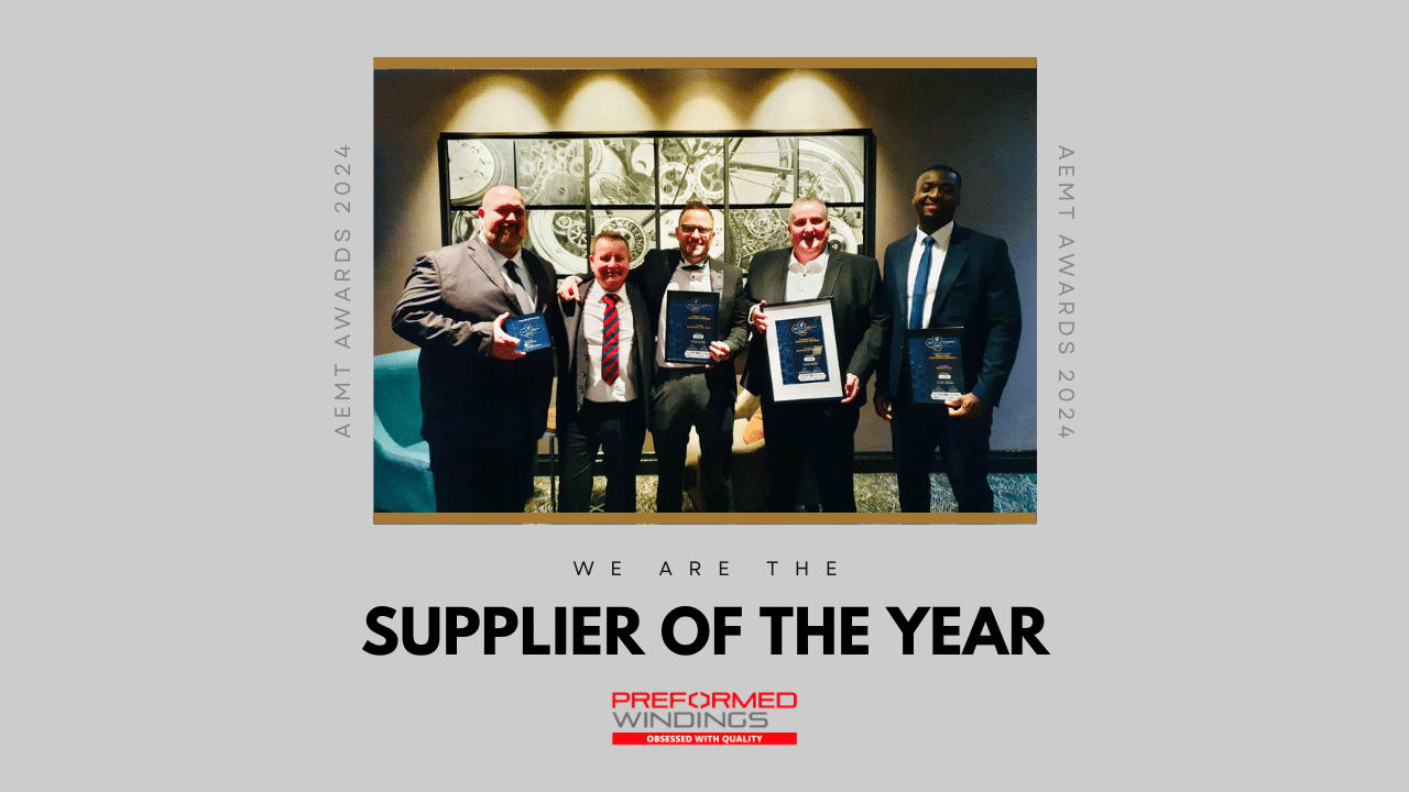 Preformed Windings Crowned Supplier of the Year 2024!