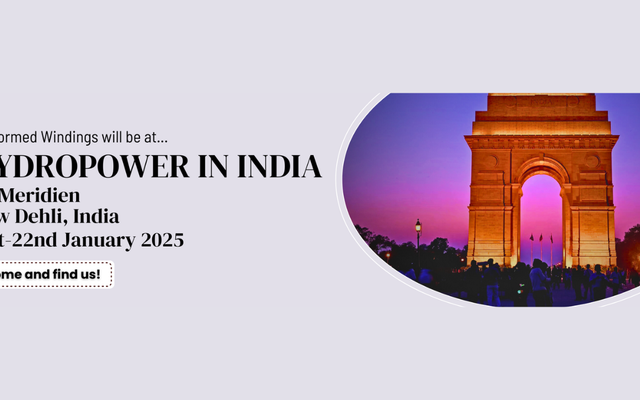 Preformed Windings are going to Hydropower in India next week!