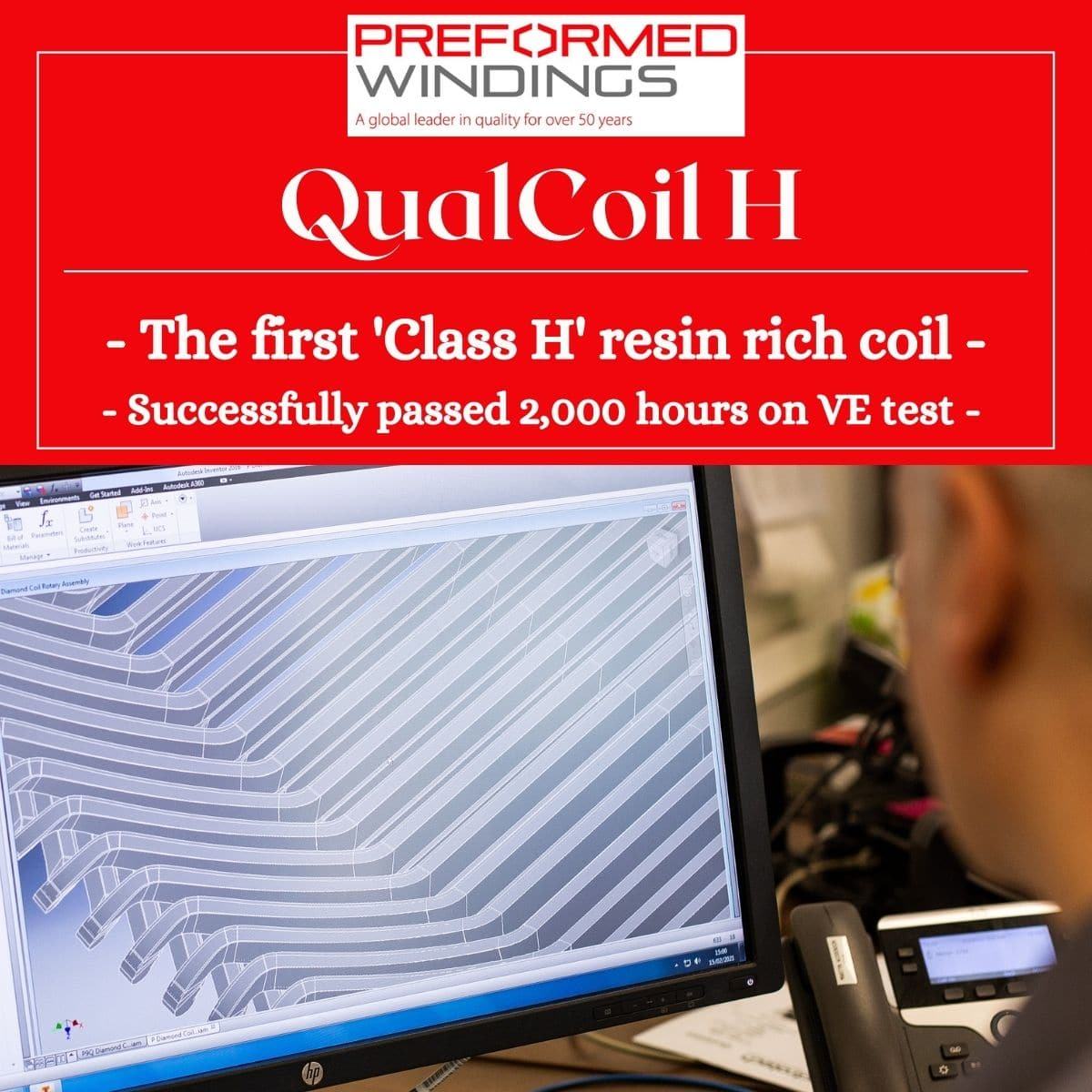 Preformed Windings launch QualCoil H, the first Class H resin rich coil specification
