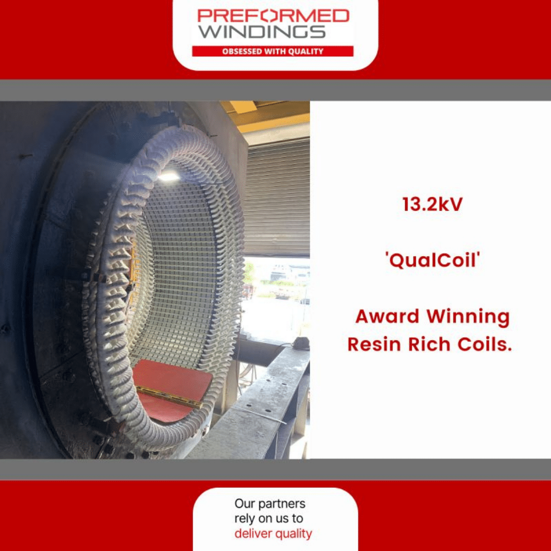 QualCoil HV diamond coils at 13.2kV with excellent performance installed