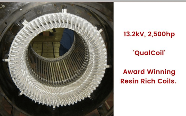 Yet another high-quality set of 13.2kV QualCoil B-stage installed