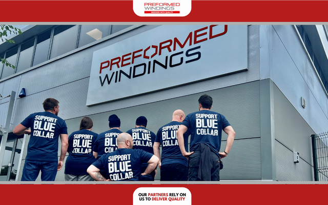 Preformed Windings supports Blue Collar Workers