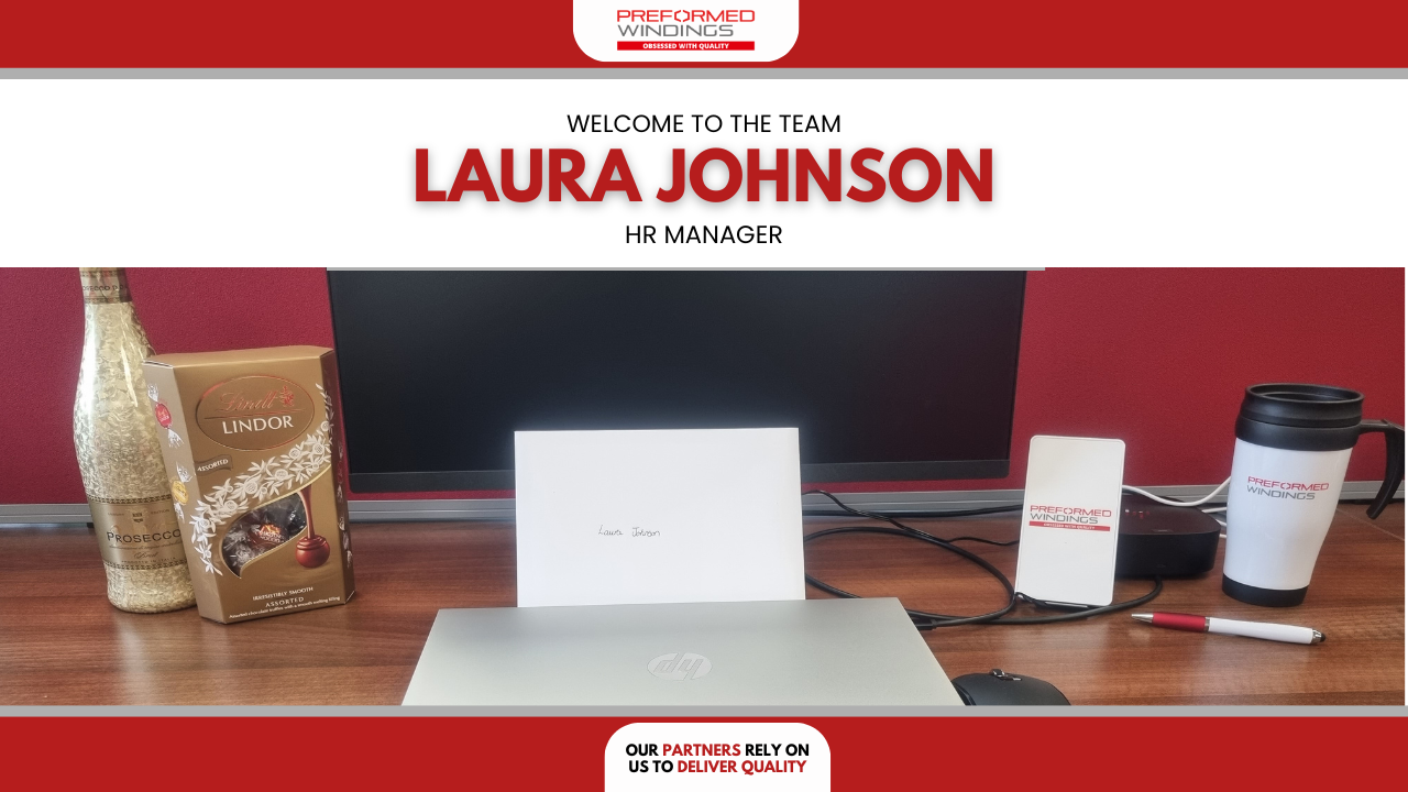 Preformed Windings welcome new HR Manager to the team
