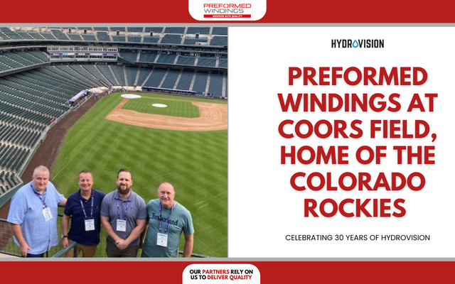 Preformed Windings visit the home of Colorado Rockies Baseball Team in Denver