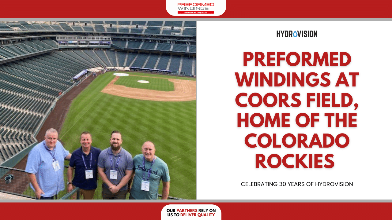 Preformed Windings visit the home of Colorado Rockies Baseball Team in Denver
