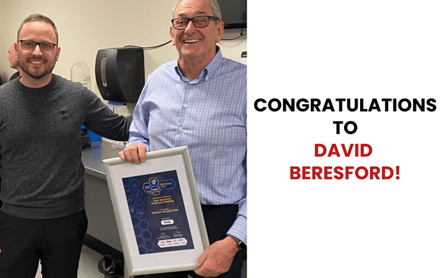 Preformed Windings’ David Beresford receives Special Recognition Award at the AEMT Awards