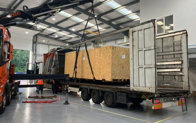 Another New Machine has Arrived at our New Factory!