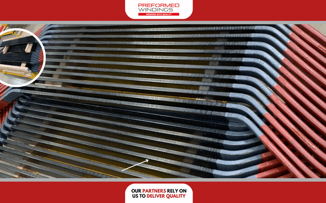 Preformed Windings showcase impressive set of high-voltage coils