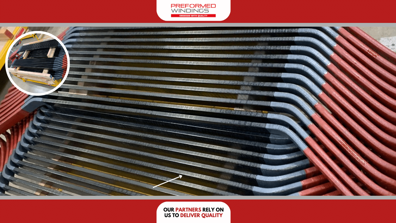Preformed Windings showcase impressive set of high-voltage coils