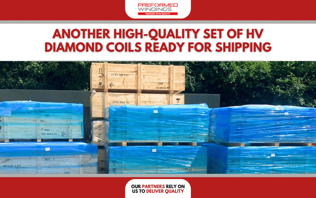 Another high-quality set of coils ready for shipping