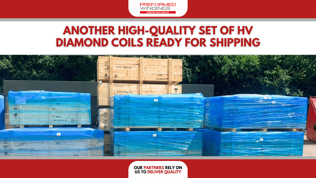 Another high-quality set of coils ready for shipping