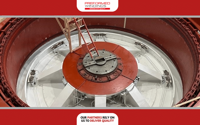 Another customer of Preformed Windings satisfied as B-stage resin-rich coils implemented into 90,000 MVA hydro machine