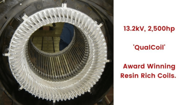 Yet another high-quality set of 13.2kV QualCoil B-stage installed